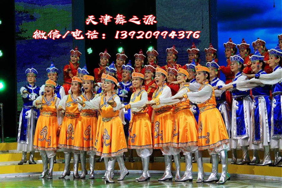 蒙古族合唱服装出租